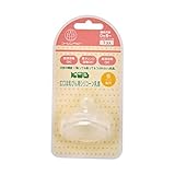 （お徳用10セット）KOB 広口ほ乳びん用乳首 Sサイズ 丸穴 1コ入×10セット