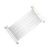 SGPC PCIe 4.0 X16 ライザーケーブル/デュアルリバースコネクタ/k39/k40/k49/k49BL/k59用(シルバー)。