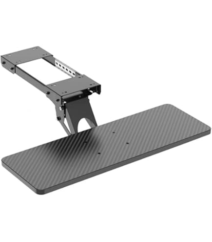 Amazon.co.jp: Tinse キーボードトレイ 机の下キーボードスライダー