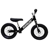 My Pallas(マイパラス) 子ども用ペダルなし自転車 スーパーハイエンダー 軽量アルミフレーム エアータイヤ 12インチ ブラック MC-SH