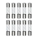 Conext Link AGU20-10 ニッケル20アンペアAGUヒューズ10個 20 Amp