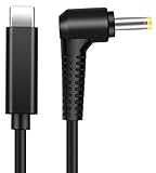 Type-C タイプc 充電ケーブル 1.5m(18.5v-20v)PD充電 65W (4.0×1.7mm HP/エイスース/レノボ)