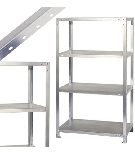 Amazon.co.jp: Rack Factory スチールラック 60×30cm 高さ120cm 4段