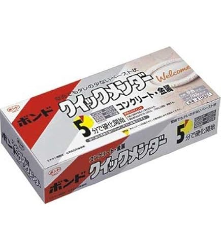 ボンド クイックメンダー 1kg 6個セット Amazon | コニシ クイックメンダー 1kgセット ケース6個入り | 接着剤