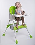 Apramo Brighton High Dining Chair 赤ちゃん用のイス安全椅子ダイニングテーブル（並行輸入品） (Green)