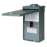 Square D by Schneider Electric qo2100nrbcp QO 100 Amp two-poleアウトドア回路遮断器エンクロージャwith qo2100 Breaker含ま