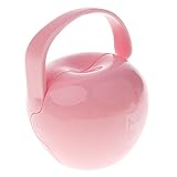 Perfk 全2色　おしゃぶり　ケース　乳首ケース　ベビー用品　収納用品　おしゃぶり旅行ケース - スタイル2 - ピンク