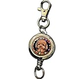 リールキーホルダー/トイプードル30/犬 雑貨 グッズ