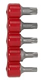 Vermont American 15798 5-Piece Square Drive Bit Set For Torx Screws [並行輸入品]