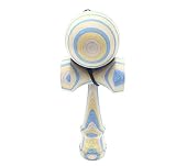 Kerang けん玉 おしゃれで カラー 木のおもちゃ プレゼント アウトドアスポーツ (ブルー)