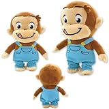 キュリアスジョージ TOY STLYE ぬいぐるみ 18cm おさるのジョージ オーバーオール