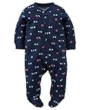 カーターズ Carter's カバーオール 前開き 長袖 足つき Cotton Zip-Up Sleep & Play NB (50-55cm)