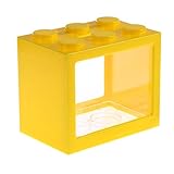 Vorcool 水槽・アクアリウム LEDライト付観賞魚飼育セット,Yellow