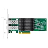 GLOTRENDS ST7442 10Gbps LAN カード 2 ポート 10G/1000/100Mbps NIC SFP + ポート PCI-Express X8 接続 RDMA (RoCE V1/V2) 対応 InfiniBand RDMA 非対応