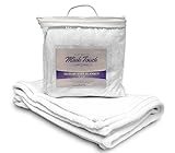 NorthEast Fleece Cloud Mink Touch Baby Blanket, White