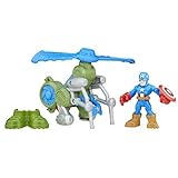 Playskool Heroes Super Hero Adventures Jungle Copter Captain America [並行輸入品]