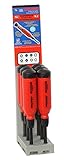 Megapro 151TP-PDM-S Display 15-in-1 Red/Black Tamperproof Driver, 6-Piece [並行輸入品]