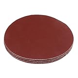 10枚入り サンディングディスク サンドペーパー 替えペーパー 直径225mm ラウンドシェイプ 320グリット