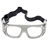 Basketball Soccer Football Sports Protective Elastic Goggles Eye Safety Glasses, Gray By BSK by BSK