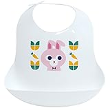 【Yummy!】お食事エプロン「ベビーエプロン」【IT】うさぎ(#9806186)サイズ：220×290mm YUB-800 ベビー用 離乳食 スタイ 日本製