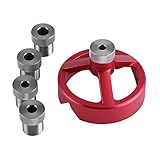 ドリルガイド 垂直 穴あけ クイック 掘削 穴センター ポジショナー 6/7/8/9 /10mm 高品質 木工工具 耐久性 電動ハンドドリル(赤)
