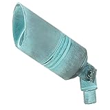 Best Quality Lighting LV16VRD Finished Outdoor Up Light with Clear Glass Shade, Green Verde [並行輸入品]