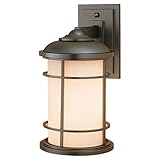Feiss OL2201BB, Lighthouse, 1 Light Wall Lantern, Burnished Bronze [並行輸入品]