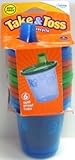 The First Year's Take & Toss Spill-Proof Cups (2-Pack) (並行輸入品)