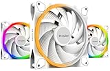 be quiet! ケースファン Light Wings 140mm PWM High Speed 低ノイズARGBファン 2200rpm White 3個パック 国内正規代理店品 BL103 LGT-WNG/140/PWM/WH/HS/3P