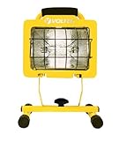 Voltec 08-00609 500-Watt Heavy-Duty Portable Halogen Worklight, 3-Foot, Yellow [並行輸入品]
