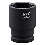 KTC(ケーテーシー) 9.5mm (3/8インチ) インパクトレンチ ソケット (セミディープ薄肉) BP3M-14T