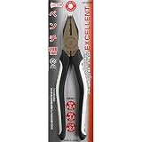( お徳用 10個セット) ビクター EXペンチ（プロ向け） VP200B 200mm ホワイト＆ブラック 日本製