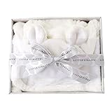 リトルジラフ Little Giraffe おくるみ バスラップ 【正規代理店輸入】 Luxeフードタオル(ホワイト)/BOX入り lg0007-10B