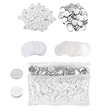 バッジ 100セット缶バッジ素材 缶バッジメーカー 缶バッジマシン バッジ製造機 手作り (75mm)