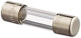 Mersen GSB Glass Fast-Acting Electronic Fuse, 250VAC, 35A, 1/4 Ampere, 5mm Diameter x 20mm Length [並