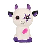 Squishy Slow Rising Kawaii香りつきソフトジャンボ牛角猫SquishiesおもちゃSqueeze For Kidsまたは大人のストレスリリーフ