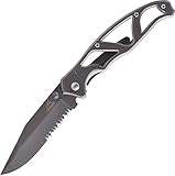 Gerber ガーバーパラフレーム１・半波刃 ガンメタル 8445、軽量コンパクト