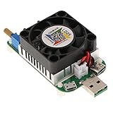 B Blesiya USBバッテリー 定電流放電テスター　電子負荷抵抗器　ファン付き