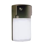 All Pro Outdoor Security FW26PCI 26-Watt Fluorescent Wall Pack with Integral Photo Control, Bronze [