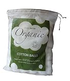 THREE PACKS of Simply Gentle Organic Cotton Balls 100g by Simply Gentle