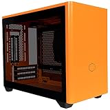 Cooler Master MasterBox NR200P Orange (オレンジ/黒) Mini-ITX/DTX PCケース 強化ガラスパネル付属 MCB-NR200P-OCNN-S00 CS8247