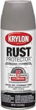 krylon 69017 Rust Protector and Preventative Enamels Gloss, Classic Gray by Krylon