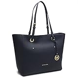 マイケル コース MICHAEL KORS LARGE WALSH トートバッグ 30S7GWAT4L ADMIRAL ネイビー系 [並行輸入品]