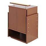 【JAJAN】フィギュアラック「レギュラー」55シリーズ奥行39cm専用上置きハイタイプ 対応天井高241-273cm ブラウン【正規品】 CR-5539UHB[地震対策]