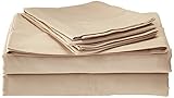 Pointehaven 300ORG-FNAT 300 Threadcount Organic Cotton Sheet SetNaturalFull [並行輸入品]