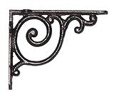 NACH js-90-419 NACH js-90-419 5.5" Small Scroll Wall Shelf Bracket (Pack of 4) [並行輸入品]