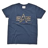 [アルファ インダストリーズ] ALPHA INDUSTRIES INC キッズ Tシャツ 半袖 ロゴ プリント 迷彩 Uネック クルーネック コットン 綿 男の子 女の子
