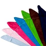 マムトゥーマム【Mum2Mum】(マムトゥーマム　タオル) 　フード付きタオル☆<br>　ターコイズブルー