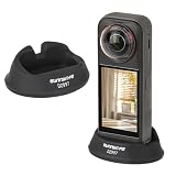 Taoricup Insta360 X5 対応 マウント ベース スタンド Insta360 X4 専用 アクセサリー カーマウント シリコンベース (車内)