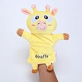 amzmonnsuta　かわいい・クリエイティブ・面白い指のドール　家族ゲーム　動物の手の人形　　子供ぬいぐるみ　物語不可欠操り人形